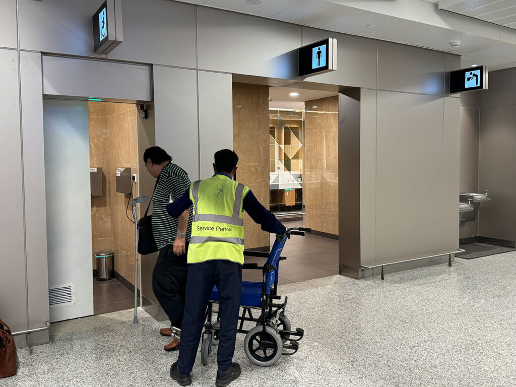 EvoDrive+ for PRM bathrooms, Hyderabad Intl’ Airport (India)