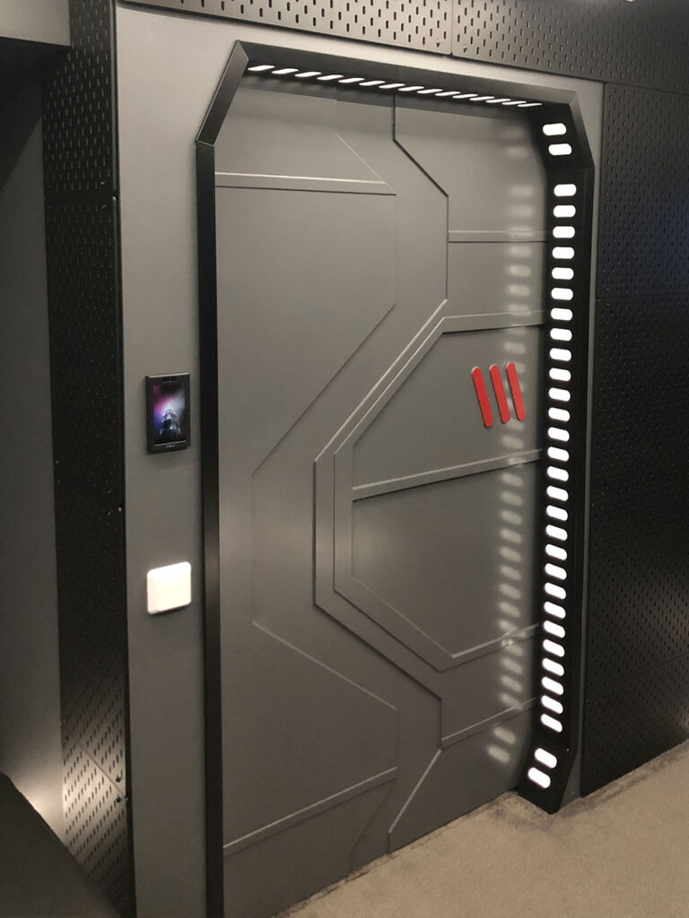 EvoDrive+ as entrance to a Home Theatre, Canada